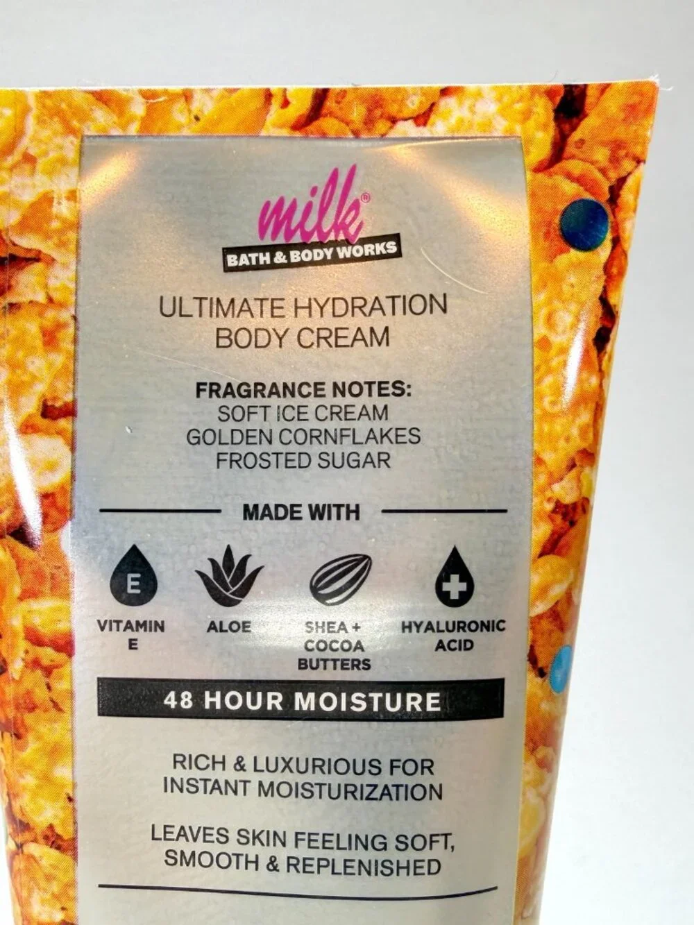 Bath & Body Works CEREAL MILK SOFT SERVE Ultimate Hydration Body Cream 8 oz